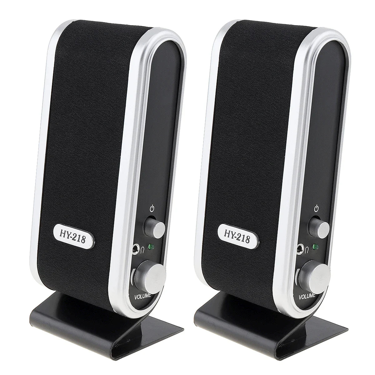 NNEOBA 6W USB Wired Stereo Speakers for PC Laptop (White)