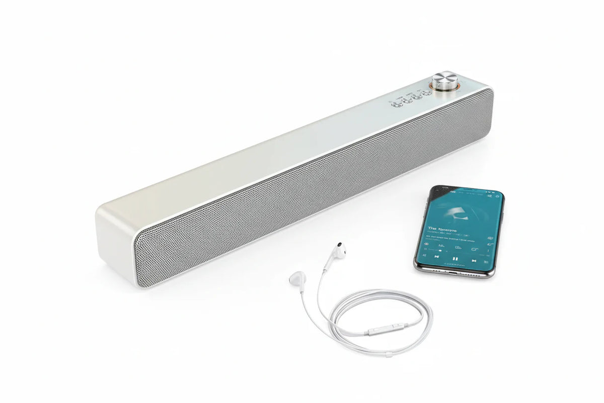 NNEOBA Bluetooth Soundbar Subwoofer TV Home Theater Speaker